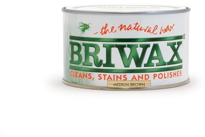 Briwax Toulene Free Medium Brown 370g