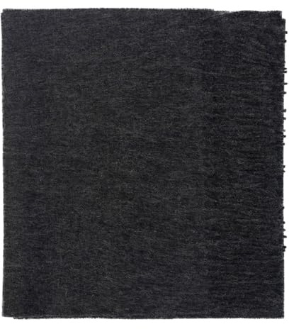 Lona Scott Echarpe Laine D'Agneau Tartan Ecossais, Gris Charbon