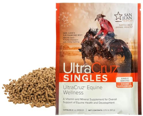 UltraCruz® Equine Wellness Suplemento de Rendimiento para Caballos, 60 Sencillos