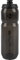 M-Wave 750 ml Trinkflasche, Fahrradflasche, mit Skala & Big Flow Mundstück, Schwarz-Transparent, PBO 750