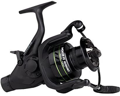 Mitchell MX3 FS Freilauf Baitrunner Style Angelrolle - Aluminium Spule, 5+1 Lager - Friedfisch- und Karpfenangeln