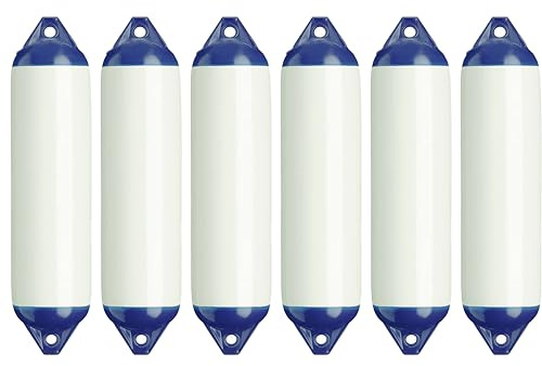 Klovoo Kit defensas Barco Tipo Majoni, Multipack 2/4/6 unidades, Dimensiones F0 12x45, F1 15x58, F2 21x62, F3 24x70 cm