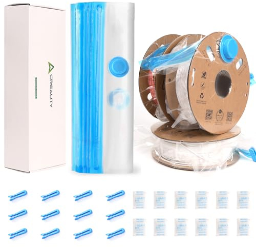 Lot de 12 sacs de rangement sous vide pour filament 3D, pour imprimante 3D, 12 sacs scellés sous vide, protège de la poussière et de l'humidité, garde le filament sec, 35 x 35 cm