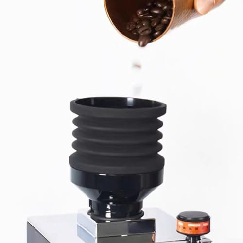 Besshepplo Molinillo de café Manual, Molinillo de Dosis Única, Capacidad de Tolva de Soplado 140G, Ideal para Cocinas, Hogares, Restaurantes y Cafeterías