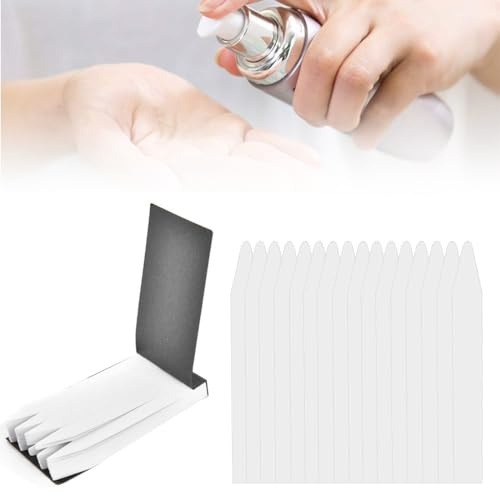 SGERUFZ 100 Tiras de Fragancia de Perfume para Aromaterapia y Aceites Esenciales, Papel de Prueba de Fragancia, Tiras de Olor de Fragancia (para Perfume y Aceite Esencial)
