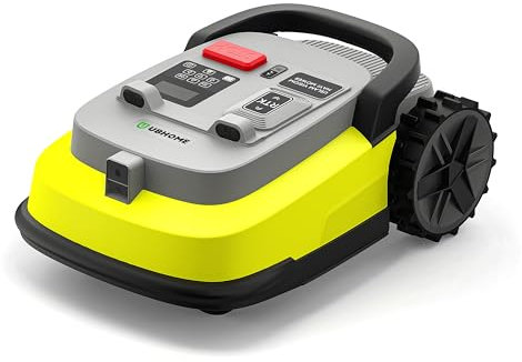 Tosaerba robotico M10 con Lora, visione senza fili perimetrali, con navigazione accurata e prevenzione degli ostacoli, pianificazione del percorso a forma di U, perfetto per il taglio dell'erba