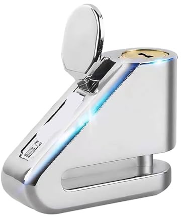 Mayoría Motocicleta Disco Candado Moto Cerraduras Seguridad Disco Freno Bloqueo Aleación Acero Candado Candado(Color)