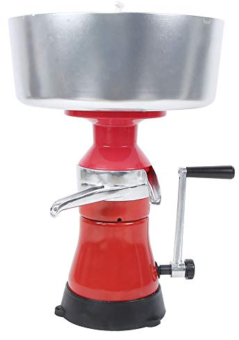Separador Manual de Leche de Aleación de Aluminio, Máquina para Separar Crema, y Estable - Fácil Instalación, Uso en Granjas y Hogar, Limpieza Conveniente