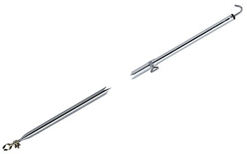 BERGER Zeltstange für Vorzelt Markise 170 – 260 cm Gestänge 25 x 1 mm Stahl, Dachhakenstange | Wohnmobil Zusatzgestänge für Wohnwagen