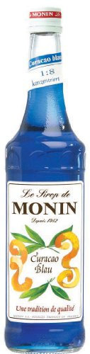 Le Sirop de Monin CURACAO BLAU 0,7 l