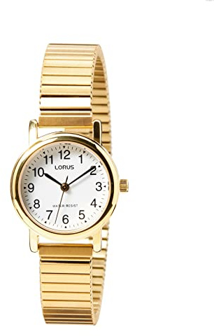 Lorus Klassik Damen-Uhr Edelstahl mit Metallband RRS78VX9