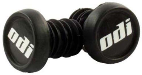 ODI Barend Plug Ersatz Lenker Enden Stopfen 1 Paar (2St) + Fantic26 Sticker (Schwarz)