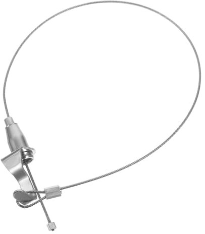 HAWILLOSCH Edelstahl Drahtseil Für Bilderrahmen Aufhängung Mit Haken Verstellbar Rostfrei Für Innen Und Außenbereich Zum Sichern Und Aufhängen Von Objekten