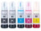VMHPMLGV Bulk Water Based Bottle Refill Ink Color 104 DGT Ink Compatible With Printer ET-2710 ET-2720 ET-4700 ET-2821 ET-2825(2BK-1C-1M-1Y)