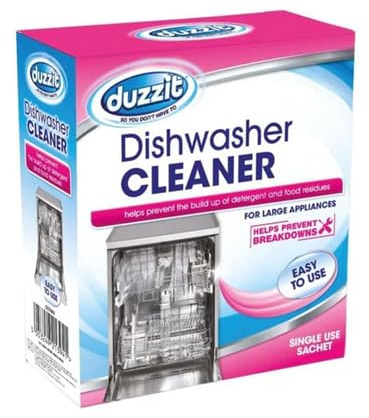 Dishwasher Cleaner, Help Prevent The Build Up of Detergent & Food Reidues, Easy To Use Sachet, Helps Prevent Breakdowns, Single Use Sachet (1)