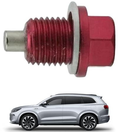 Tapón magnético de drenaje de aceite, tornillo de tapón de aceite, tapón de drenaje de aceite para coche, tapón de tornillo | cambio de conector de drenaje de aceite del motor, reduce el desgaste del