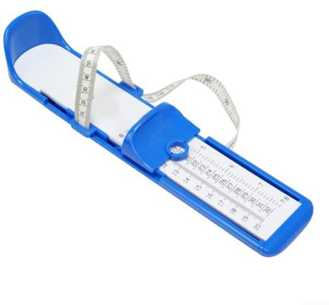 Appareil de mesure de pied pour enfants et adultes – Jauge de chaussures de précision avec marquages faciles à lire – Matériau ABS robuste – Outil de magasinage essentiel pour la rentrée scolaire