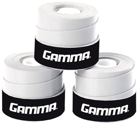 GAMMA AGSO10 Supreme Overgrip White, 3 pack