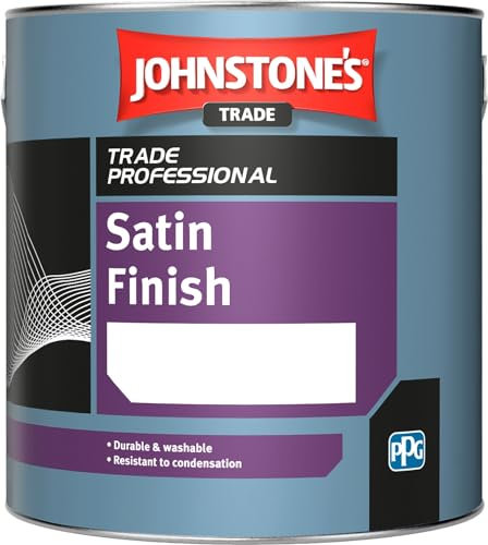 1LTR - JOHNSTONES Trade Professional Satin Brilliant White