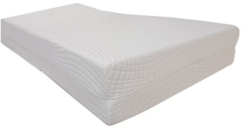 Dibapur Orthopädische 9 Zonen Kaltschaummatratze HR RG 45, 80cm x 200cm x 14cm Kern mit Doppeltuchbezug ca. 16cm Härtegrad: H3 (ab 85 Kg) Vital