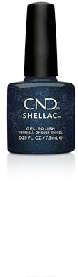 CND Shellac Midnight Swim, 7.3 ml/0.25 fl oz.
