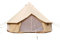 Safari Camping Outdoor Vier Saison Familie nurlaubsort Camping wasserdicht Luxus Bell Zelt oder Zelt zubehör (beige Baumwolle Leinwand Zelt, Diameter5m)
