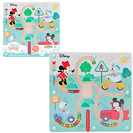 WOOMAX - Juegos de laberintos Juguete laberinto Cuentas madera y formas Abaco infantil para niños Juguete bebes 1 año Juguetes Montessori Motricidad Fina Regalos educativos niños 1 año