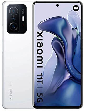 Xiaomi 11T 5G - Smartphone 128GB, 8GB RAM, Dual Sim, Moonlight White (Renewed)