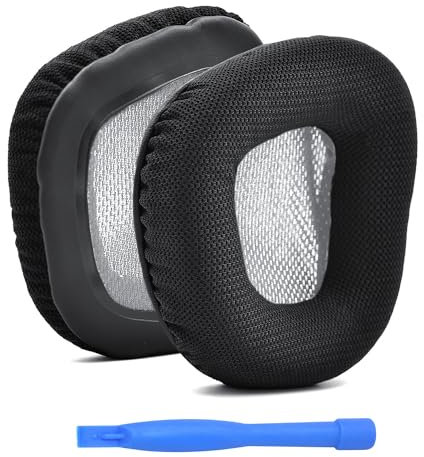 MMOBIEL Almohadillas de Repuesto para Corsair Void Elite Wireless/Pro/SE/Surround/Elite/Void, Wired & Wireless RGB Gaming Headset Auriculares Almohadilla Auriculares - Cascos Cojines