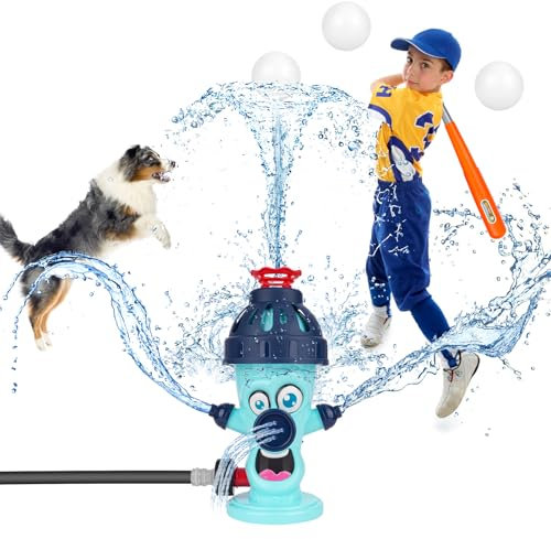 Jouet Enfant 3 Ans Jouet arroseur d'eau, Enfants Sprinkler Jeux d'extérieur Jouets de Jardin, Garçons et Filles, Extérieur 3 4 5 6 7 8 9 10 Ans, Idée Cadeau Garcon Fille