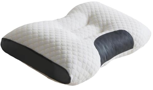 JISADER Almohada Cervical Cojín Hombro Almohada para Dormir Almohada para Cama