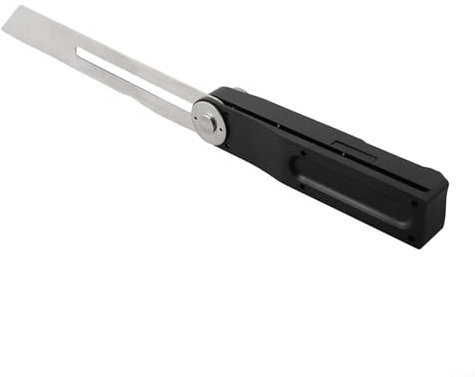 Medidor transportador digital multiusos hecho de acero inoxidable para mediciones precisas de ángulo de hasta 360 grados