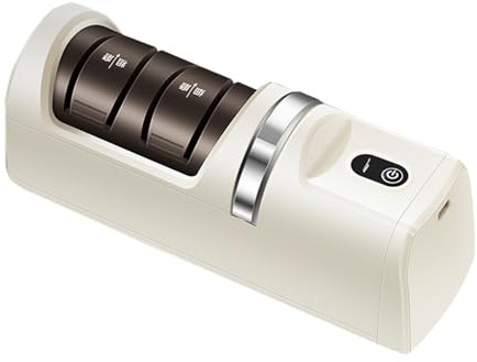 demaxiyad Affilatrice Elettrica Universale Professionale | Affilacoltelli Elettrico Ricaricabile USB,Strumento Automatico Affilatura Rapida Per Forbici - Casa Pasticceria Ristorante Esterno
