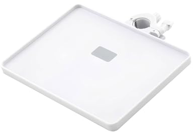 WINXMIN 1 pieza Bandeja de Tarjeta de Sonido Universal, pie de microfono,Bandeja de Accesorios de Soporte de Micrófono para Grabación de Transmisión en Vivo de Escenario(Blanco)