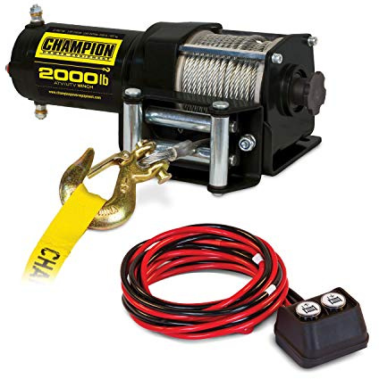 Champion Power Equipment 2000-lb. ATV/UTV Winch Kit