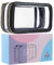 SEAMOSH Transparente Make-up-Kulturbeutel, Reise-Make-up-Organizer für Damen, tragbare Reise-Kulturbeutel, Kosmetiktasche, Tasche, perfekt für geschäftliche oder persönliche Reiseutensilien, Schwarz,