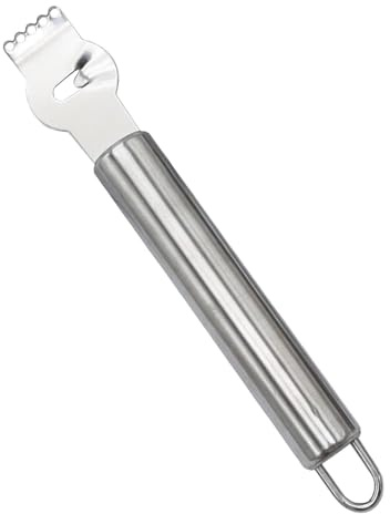 Herramienta para pelar cítricos, rallador para zester de limón - Pelador de patatas Pelador Naranjas de Acero Inoxidable | Cortadora Cortador portátil para pelar limón Pelador de Naranja para frutas