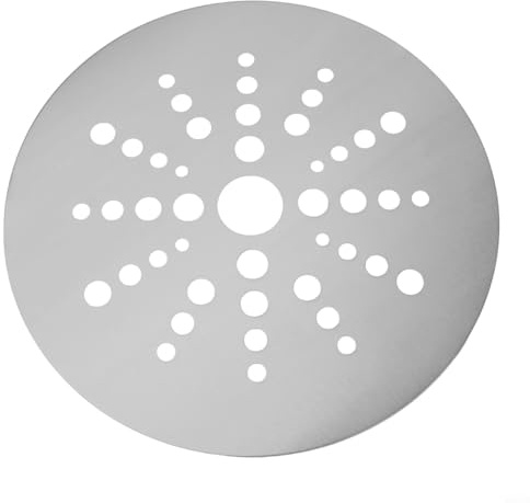 Induction Cooker Heat Diffuser Disc, Stainless Steel Cooking Induction Adapter Plate for For Electric Gas Glass Cooktop Hob Ring, Induction Cooktop Converter Plate(23cm)