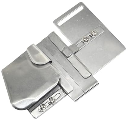 Strumento Per Cucire Con Cerniera | Dispositivo Di Ricci Regolabile Piatto, Strumento Orlo Scivolo Riccio, Strumento Da Cucire Resistente All'usura Per La Borsa Da Cucitura