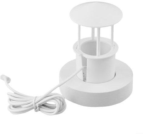 HanOaki Mist Maker, Air Humidifier Nebulizer 4 LEDs Air Humidifier Nebulizer(White)