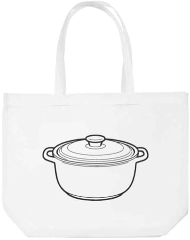 Azeeda 'Dutch Oven' Tote Shopping Bag For Life (BG00089838)
