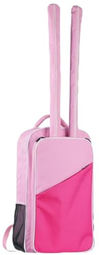 Qianly Étui pour Équipement de Sport Sac d'Escrime Sac à Dos Housse Porte-armes avec Grande Capacité pour Masque Tenue Chaussures Manches d'Extension pour, Rose