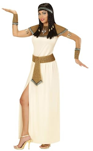 W WIDMANN MILANO Party Fashion - Costume Cléopâtre, robe, antiquité, déesse égyptienne, pharaon, déguisements de carnaval