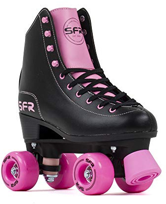 SFR Skates SFR Figure Unisex Children's Skating, Youth, Black/Pink, 38