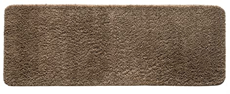 MIULEE Alfombra de Baño Antideslizante Absorbente Café 45x120 cm