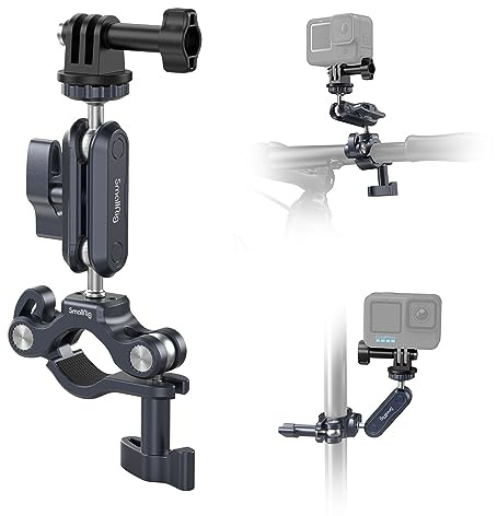 Smallrig klämfäste för cykelstyre, fäste i metallstång, barmontering för GoPro HERO10, DJI Osmo Action 4, Insta 360 - 4191