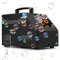 BeamZ B300 Seifenblasenmaschine mit Fernbedienung, 10.000 Bubbles pro Minute, 25 Watt, Bubble Machine mit Handgriff, Seifenblasen Hochzeit Machine, Effektmaschine Luftblasenmaschine, Schwarz