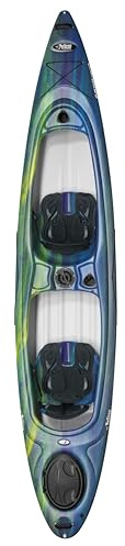 Pelican Argo 136XP - Sit in Tandem Kayak - Iris - Patented Ram-X™ Material - Lightweight Stable - 13 ft