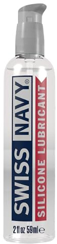 SWISS NAVY Premium Silicone Sex Lubricant, 2 Ounce, Lube for Men, Women & Couples. MD Science Lab