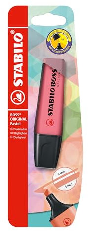 STABILO - Textmarker - BOSS ORIGINAL Pastel - Einzelstift - Kirschblütenrosa